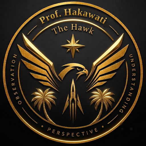 The Hakawati app icon: the gold Professor Hakawati seal